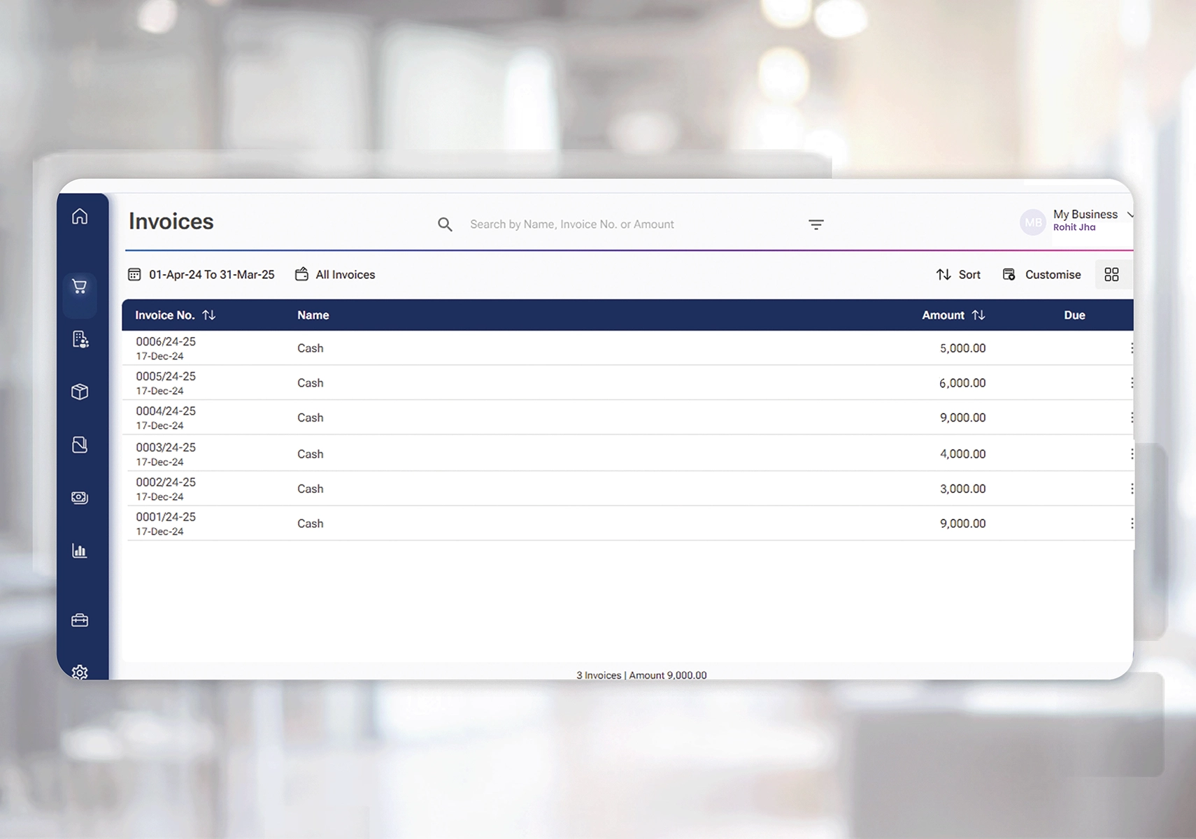 Manage Invoices in One Place